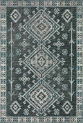 Dalyn Rugs Brisbane Br2 Aztec Medalion Midnight 8' Round