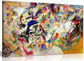 Composition Vii By Wassily Kandinsky Canvas Wall Art Picture Print (18x12in)