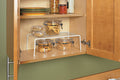 Indian Decor 4114 Kitchen Organizer/Cabinet Shelf/Kitchen Storage Solution/Cabinet Organizer/Cupboard Organizer  White