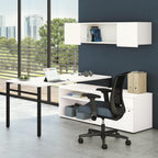 HON Mod Low Storage Credenza, 21 x 30 x 20, White