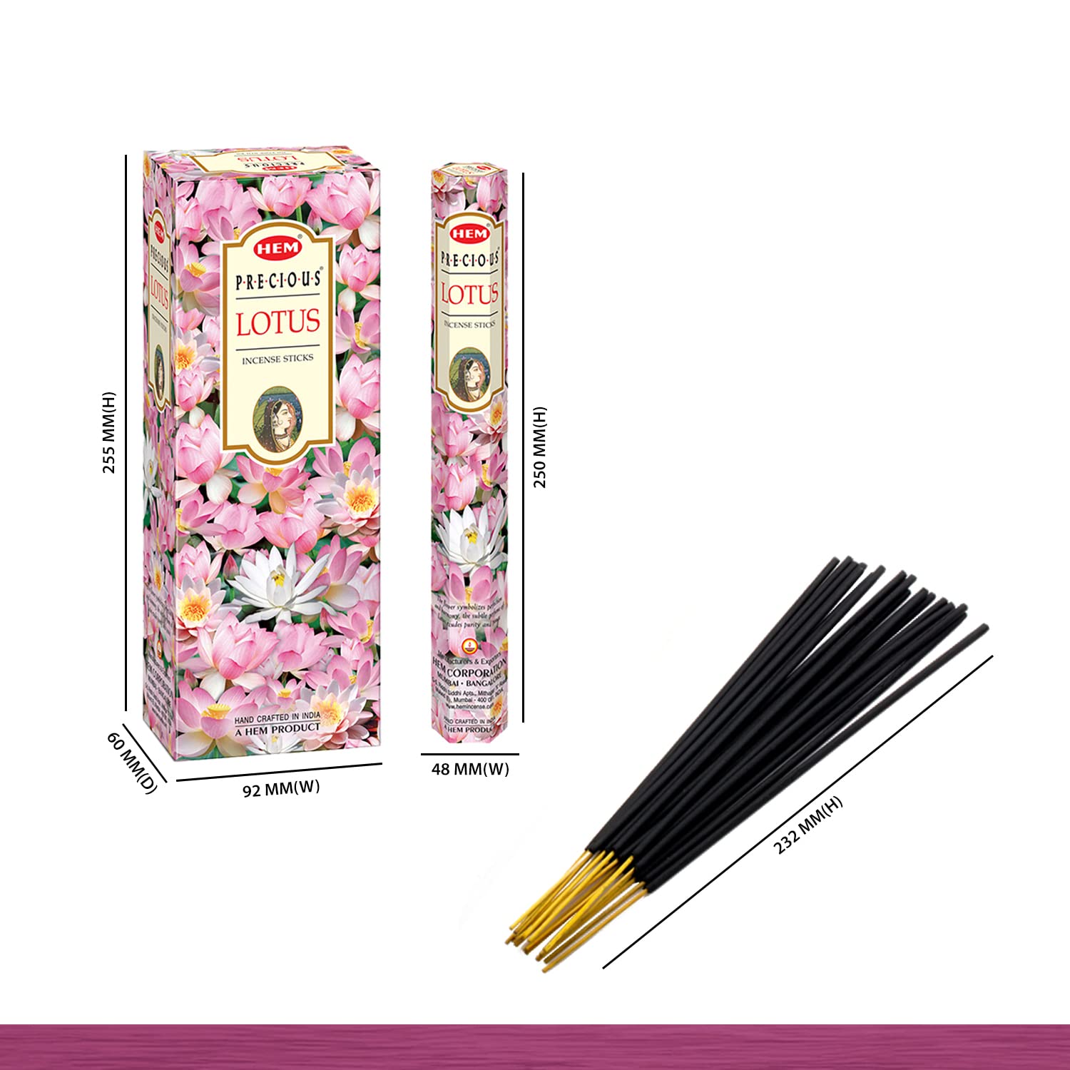 Hem Precious Incense Sticks (Lotus)
