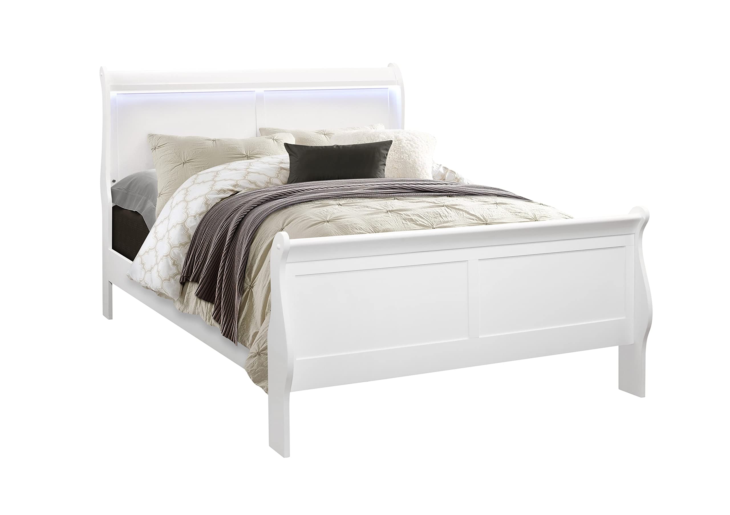 Global Furniture Usa Charlie White Full Bed