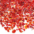 HappyFiller 1.3 LB Crushed Glass Sand Broken Fire Glass Pieces Crush Terrarium Stones for Epoxy Resin Arts,Fireplace,Crafts Proj