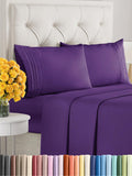 Queen Size 4 Piece Sheet Set - Comfy Breathable & Cooling Sheets - Hotel Luxury Bed Sheets for Women & Men - Deep Pockets, Easy-