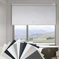 Yoolax Motorized Blinds with Remote, Blackout Smart Blinds with Remote Automatic Blinds for Windows, Electric Window Shades Comp