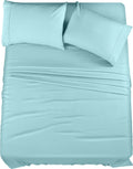 Utopia Bedding Full Bed Sheets Set - 4 Piece Bedding - Brushed Microfiber - Shrinkage And Fade Resistant - Easy Care (Full, Spa