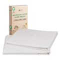 California Design Den King Pillowcases Set of 2100% Organic Cotton, Crisp Percale, Breathable, Fits King Size Pillows  Stone (