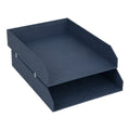 Bigso Box Of Sweden Hakan Letter Trays | Stackable Paper Tray Organizer For A4/ Letter Size Documents | Stackable Letter Tray W/