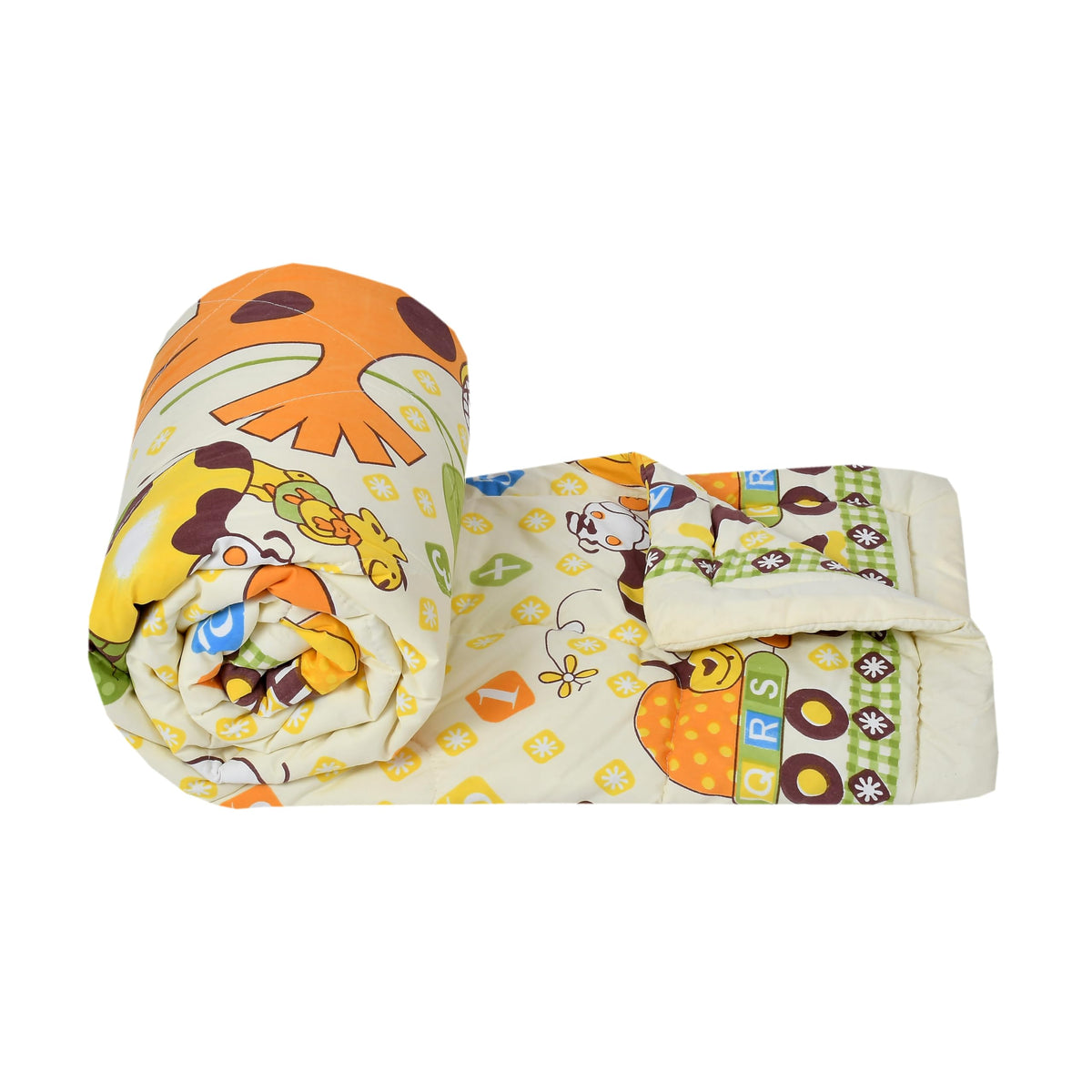 FRESH FROM LOOM All Seasons Collection Single Bed Blanket for Kids | Cartoon Printed Dohar for Kids Boy & Girls | Glace Cotton S