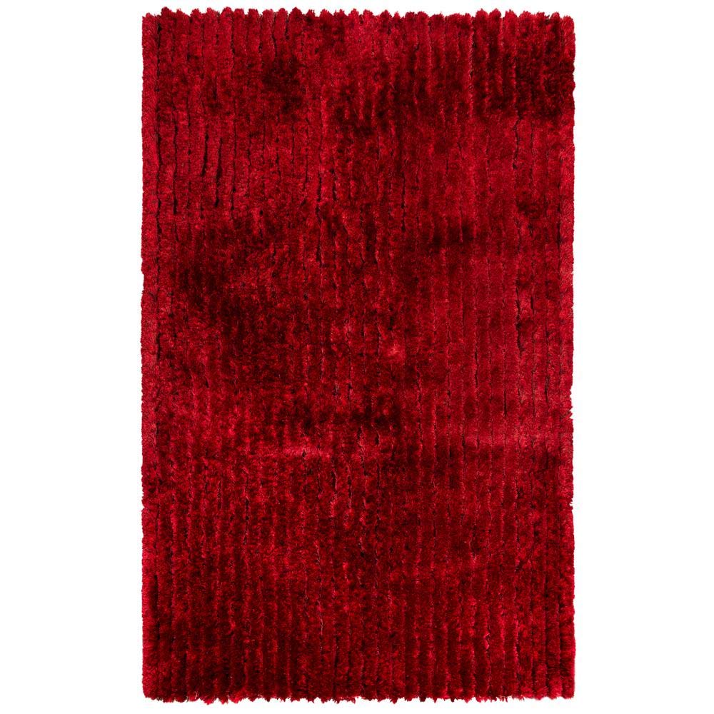 Eclipse Red 7'6"X9'6" Tufted Rug