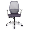 Narsa Flex Ergonomic Mesh Office Chair With Adjustable Armrests & Height, Breathable Mesh Back, Lumbar Support, Computer Study D