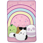 Franco Squishmallows Bedding Super Soft Plush Throw Blanket, 62 in x 90 in, Twin