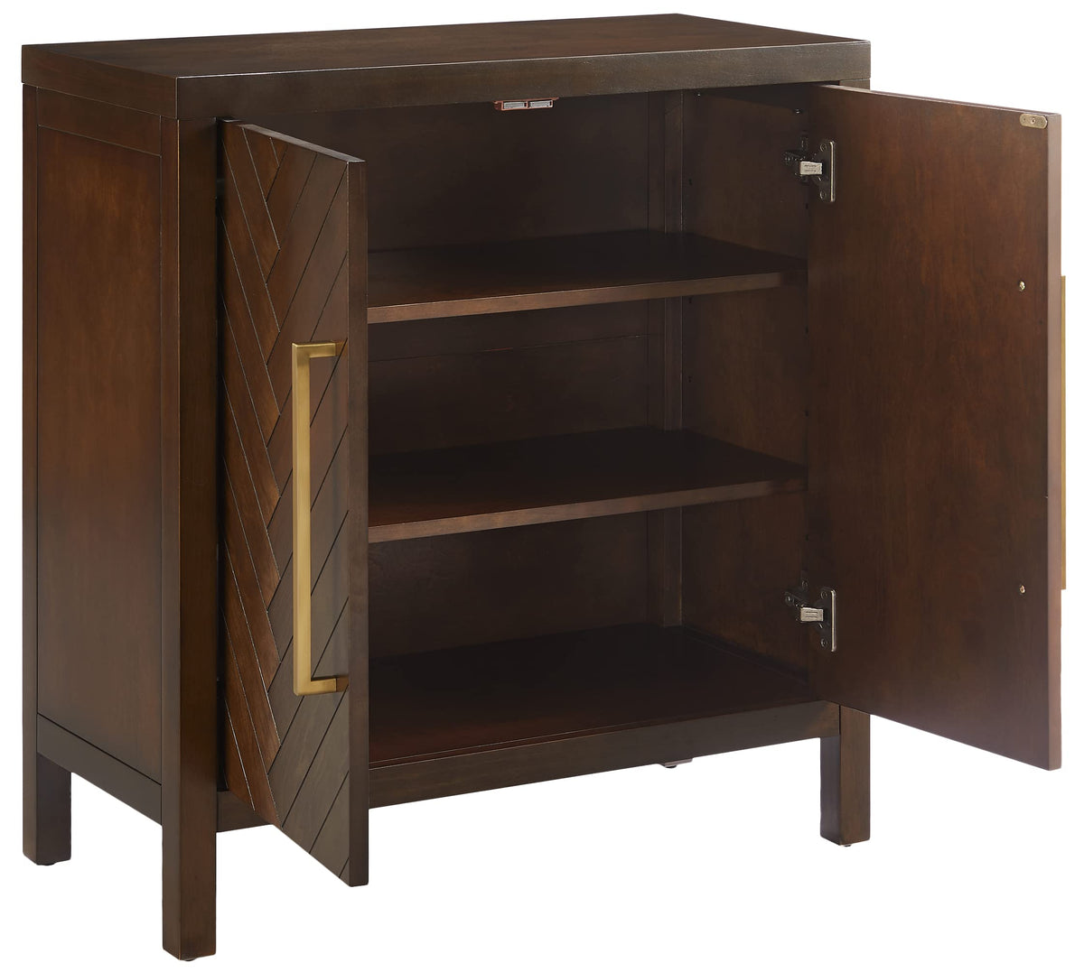 Crosley Furniture Darcy Darcy Accent Storage Cabinet, Bar, Buffet for Kitchen, Living Room, or Entryway, Dark Brown