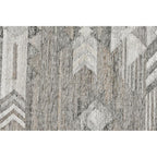 Kosas Home Alpena 60 X 96 Transitional Polyester Fabric Area Rug In Gray