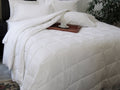 Natural Comfort Classic White Down Alternative Comforter Or Blanket Year Round Filled, Full