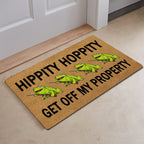 Funxilin Welcome Door Mats For Home Decor (23.6 X 15.7 Inch) Funny Mats With Anti-Slip Rubber Back Kitchen Rugs Personalized Doo