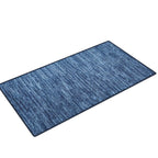 Nourison Essentials Solid Contemporary Navy Blue, Runner Rug, 2' X 6'