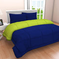 Svt Microfiber 200Tc Comforter (Single Bed_Blue & Green)