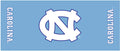Collegiate Kwik-Covers Rectangle Plastic Table Covers, Bundle Of 2 (University Of North Carolina, 8')