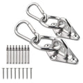 Tootaci 1100 Lb Hammock Hanging Kit, Ceiling Hooks Heavy Duty Hammock Hooks With O Ring, Indoor Outdoor Hammock Hanging Kit For