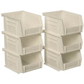 Akro-Mils 08212 AkroBins Plastic Storage Bins, Space-Saving Stackable Bins to use for Garage Organization Bins, Pantry Organizat