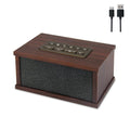 HONGUT Wooden White Noise Machine With Bluetooth Speaker, Rechargeable 70 Smoothing Sounds & Timer, Portable for Travel, Office 