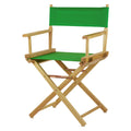 Casual Home 18 Directors Chair Natural Frame with Green Canvas
