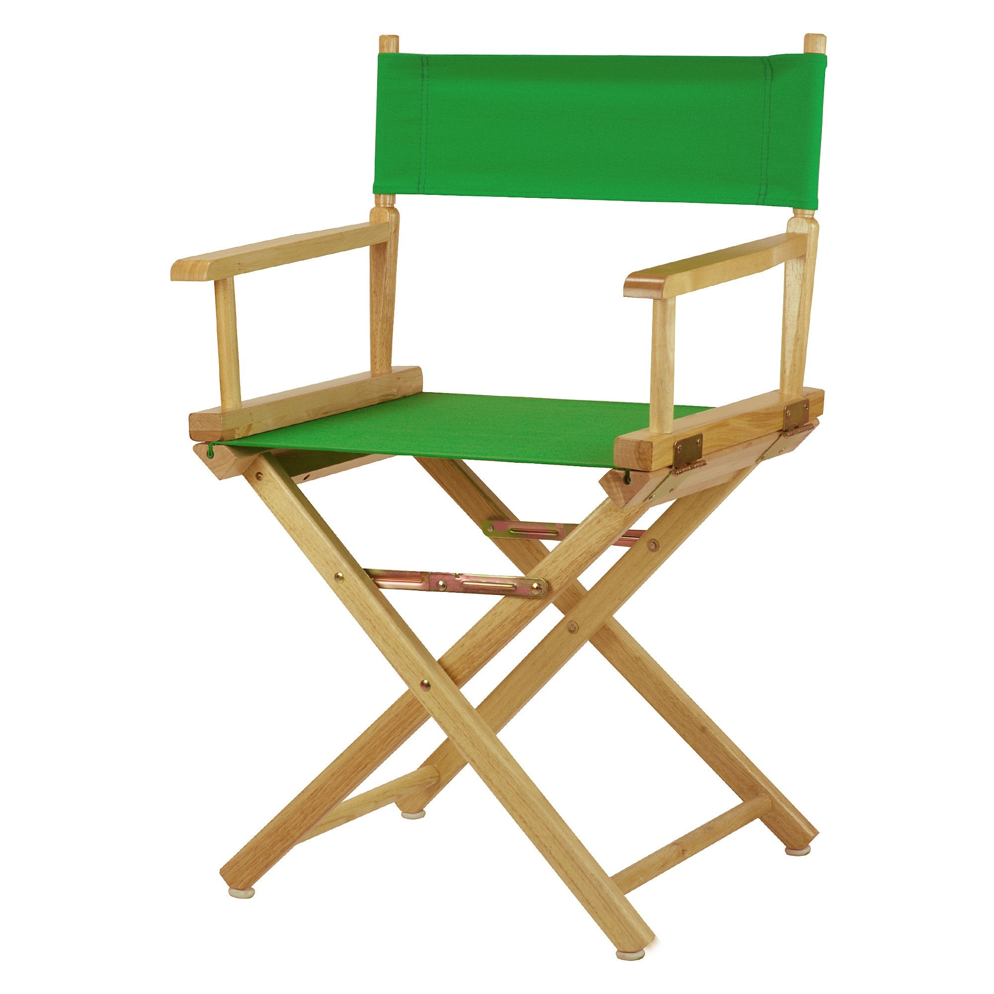 Casual Home 18 Directors Chair Natural Frame with Green Canvas