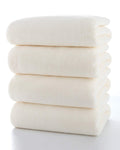 Lumimi Towels 4 Pack Soft Microfiber Bath Towel Set Salon Gym Yoga Travel Very Absorbent Light Quick Dry and Durable, 55 L x 27 