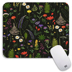 Armanza Square Mouse Pad Flowers,Personalized Premium-Textured Custom Mouse Mat Design,Washable Mousepad Lycra Cloth,Non-Slip Ru