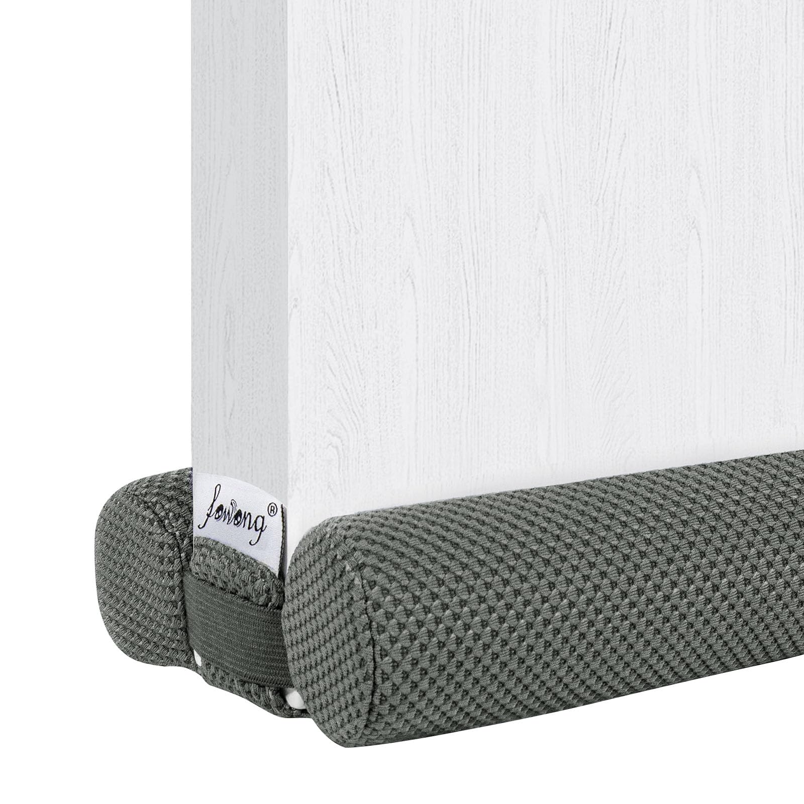 Fowong Under Door Draft Stopper 32 Inch Adjustable Door Noise Stopper For Bottom Of Door,Door Sweep Door Seal For Interior Exter