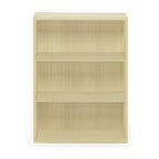 Furinno Pasir 3-Tier Open Shelf Bookcase, Steam Beech