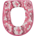 Vanki Winter Warm Toilet Seat Cover Red Flower1pcs