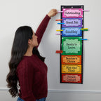 Really Good Stuff Classroom Management Rainbow Clothespins - 6 Colors