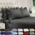 Dreamcare King Size Sheets Set - 6 Pcs Cooling Bed Sheets - Up To 21    Deep Pocket King Sheet Set - 2500 Supreme Collection - E