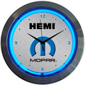 Neonetics Mopar Hemi Neon Wall Clock, 15-Inch