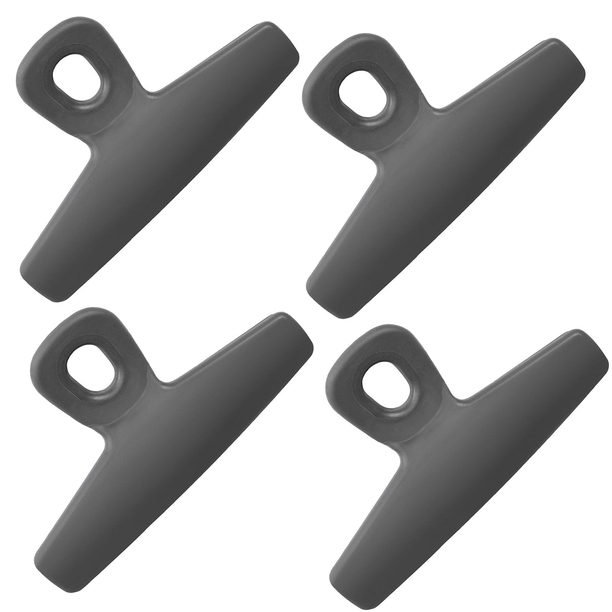 Cook With Color Food Clips  Wide Heavy Duty Chip Clips, Large Bag Clips For Food Storage With Air Tight Seal Grip, Pack Of 4, G