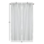 Ambesonne Floral Window Curtains, Dreamy Composition Of Celestial Flowers With Fantasy Tones Abstract Garden, Lightweight Decora