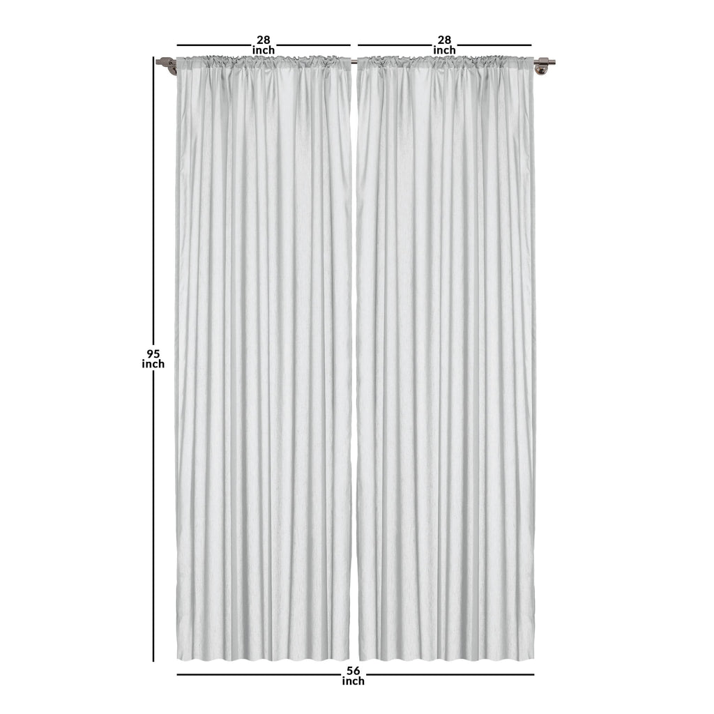 Ambesonne Mid Century Modern Window Curtains, Leafy Atmosphere Abstract Designed Roundy Branches Swirls Boho, Lightweight Decora