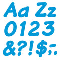 Trend Enterprises, Inc. T-2702 Blue 4' Italic Combo Ready Letters