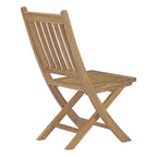 Modway EEI-3205-NAT-SET Marina Premium Grade A Teak Wood Outdoor Patio Dining Furniture Set, 7 Piece, Natural