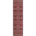 Sedona Sn14 Red Transitional Rug Runner 2' 3" X 7 ' 6"