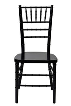 Commercial Seating Products European Black Wood Dining Chairs, 2-Pack