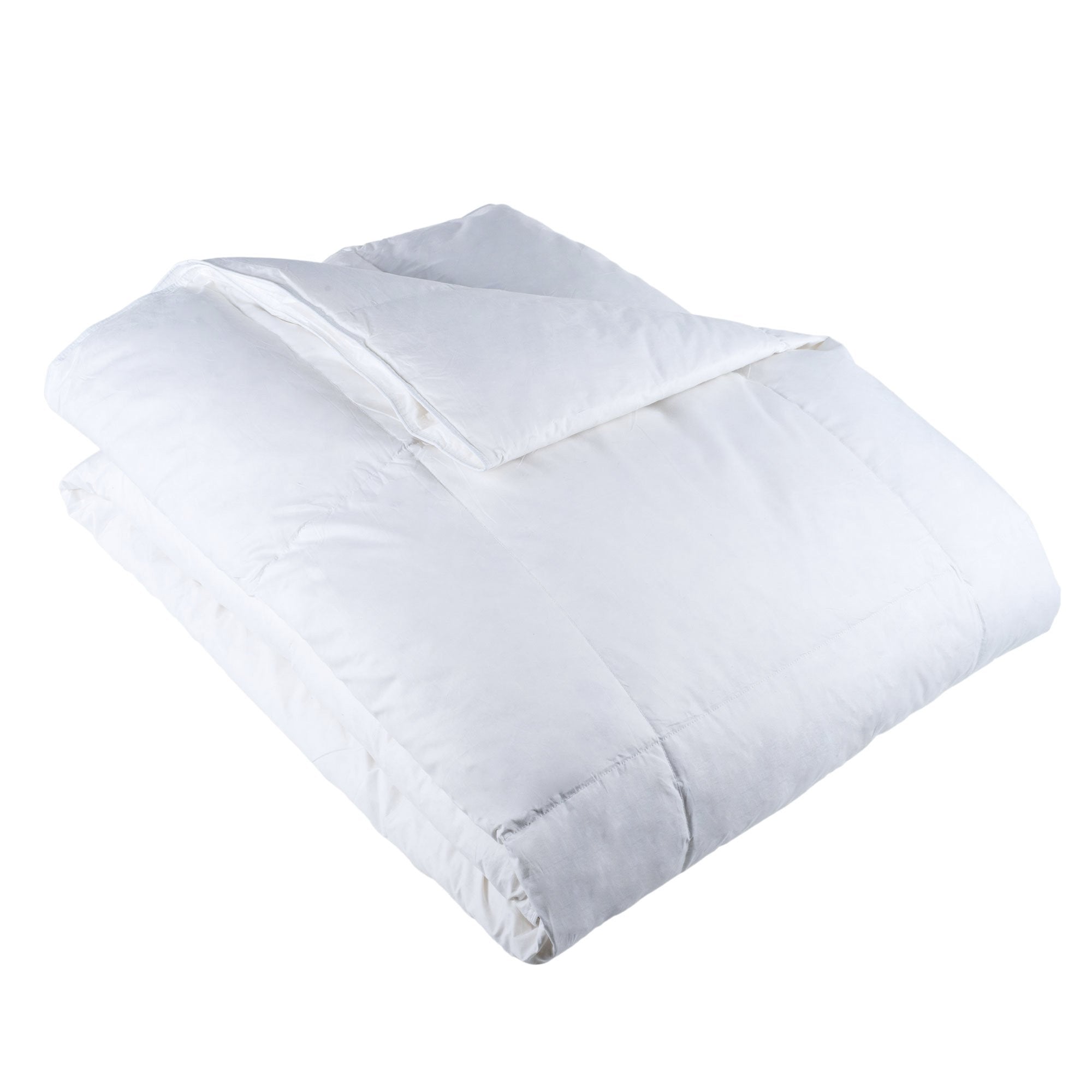 Lavish Home Full/Queen Comforter, UltraSoft White Goose Down Alternative Comforter, HypoAllergenic, Quilted Box Stitched, All 