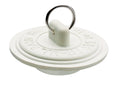 Plumb Pak PP820-3 Drain Stopper, Fits Size 1-1-3/8 in, Rubber, White