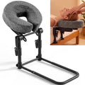 Massage Headrest for Bed, Bed Massage Head Holder with Face Cradle Pillow