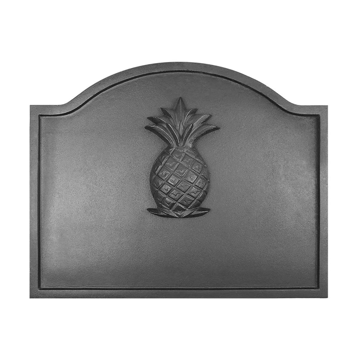 Minuteman International Pineapple Cast Iron Fireback, Large