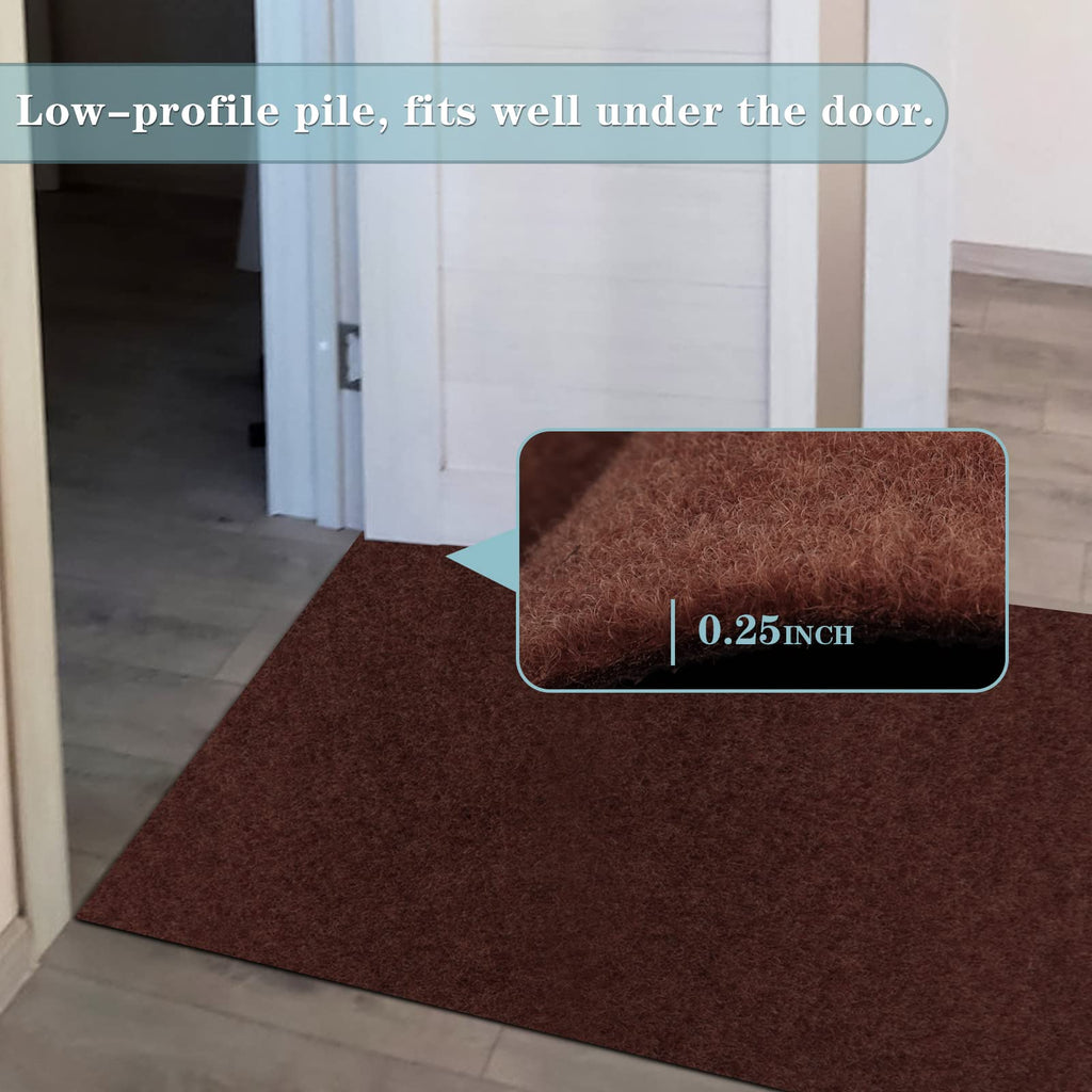 Runner Rug 4Ft X 17Ft, Ayoha 2'-82' Utility Carpet Runner For Entryway Hallway Aisles Balcony Garages, Area Rugs With Non-Slip R