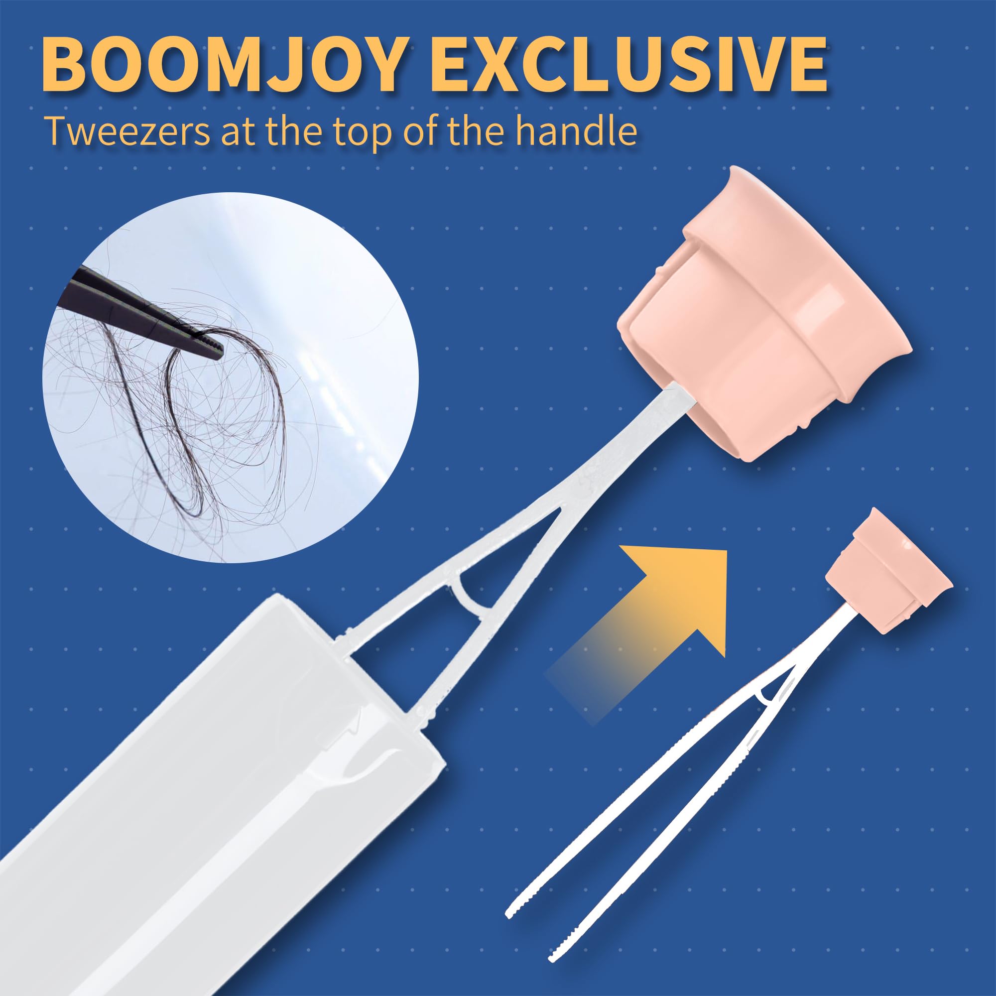 Boomjoy Toilet Brush And Holder Set, Silicone Toilet Bowl Cleaner Brush, Toilet Scrubber Brush With Tweezers For Bathroom Cleani