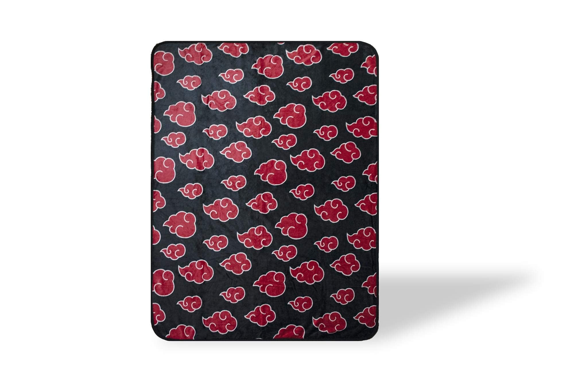 Naruto: Shippuden Akatsuki Red Cloud Anime Throw Blanket | Naruto Blanket Anime Soft Blankets And Throws | Official Naruto: Ship